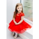 LaKey Hoppe sukienka koronkowa z tiulem dla dziewczynki 4